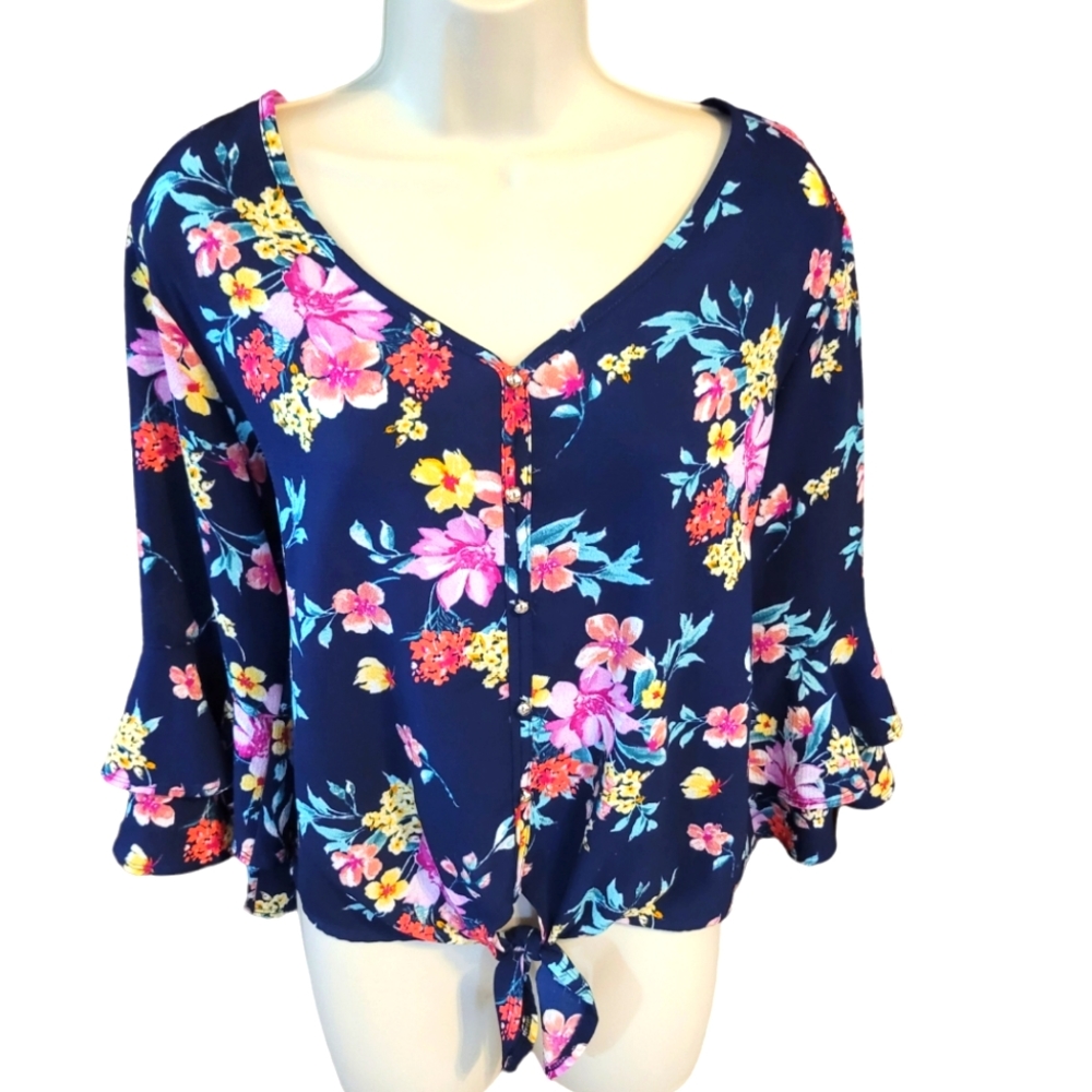 Floral summer top